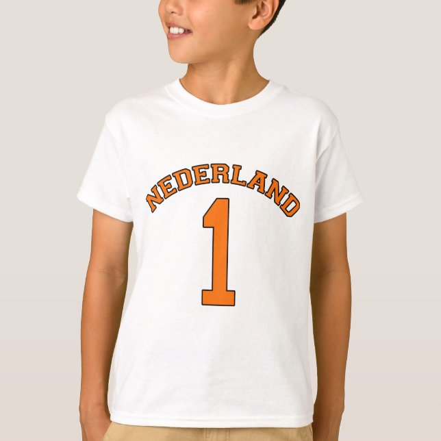 NEDERLAND Netherlands Baseball Dutch Power T-Shirt (Front)