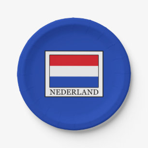 Nederland Paper Plate