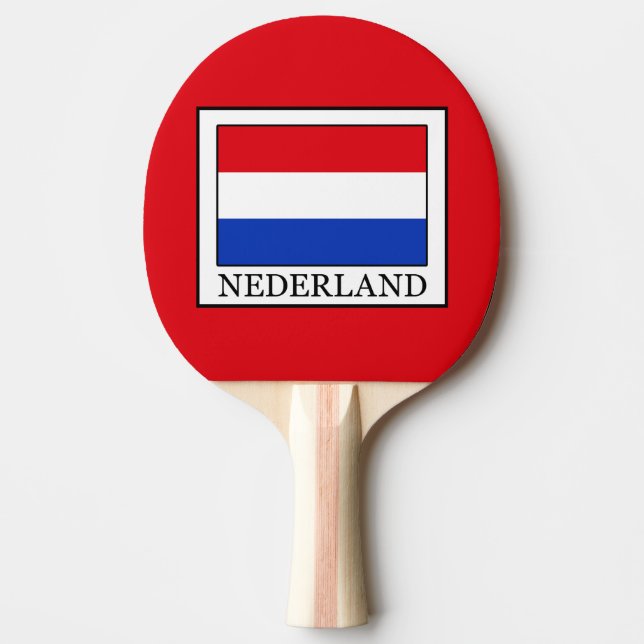 Nederland Ping Pong Paddle (Front)