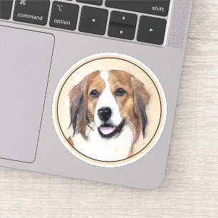 Nederlandse Kooikerhondje Painting - Dog Art