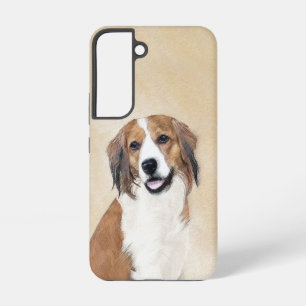 Nederlandse Kooikerhondje Painting - Dog Art Samsung Galaxy Case