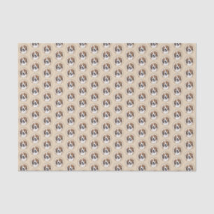 Nederlandse Kooikerhondje Painting - Dog Art Tissue Paper