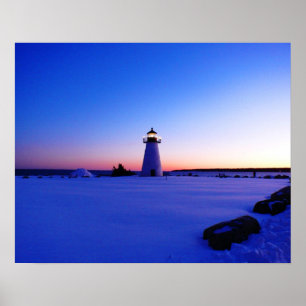 Ned's Point Lighthouse Poster