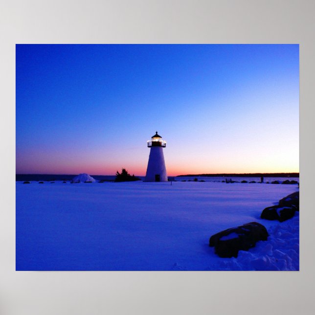 Ned's Point Lighthouse Poster (Front)