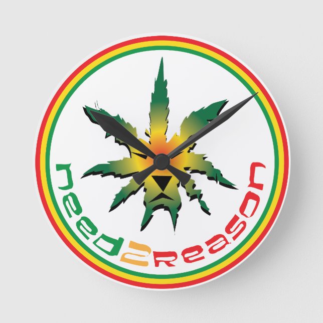 Need2Reason Special Edition Round Clock (Front)