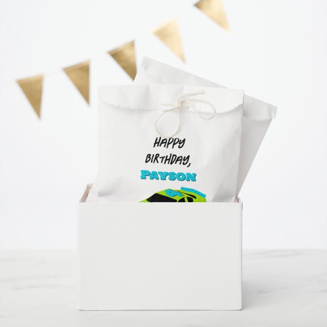 Need 4 Speed Race Car Boys 4th Birthday Party Favour Bags (Party)