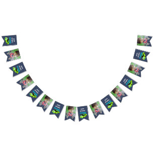 Need 4 Speed Race Car Boys 4th Birthday Photo Bunting