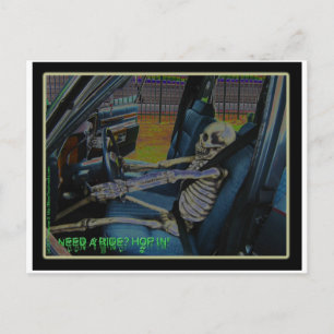 Need a Ride? postcard