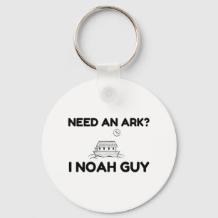 Need An Ark I Noah Guy Key Ring