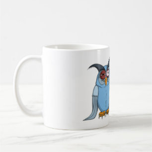 Need coffee, owl mug