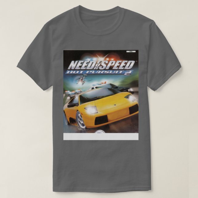 Need For Speed Hot Pursuit 2 Cover Art T-Shirt (Design Front)