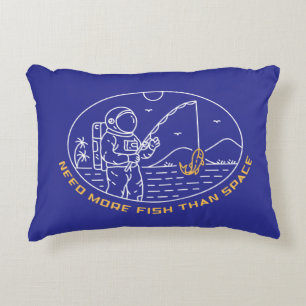 Need More Fish Than Space 1 Decorative Cushion