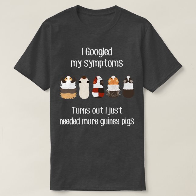 Need More Guinea Pigs T-Shirt (Design Front)
