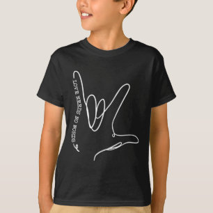 Need No Word Asl Autism Awareness Sped Teacher T-Shirt