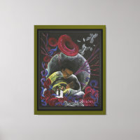Need not Suffer Alone - Sickle Cell Art Canvas G