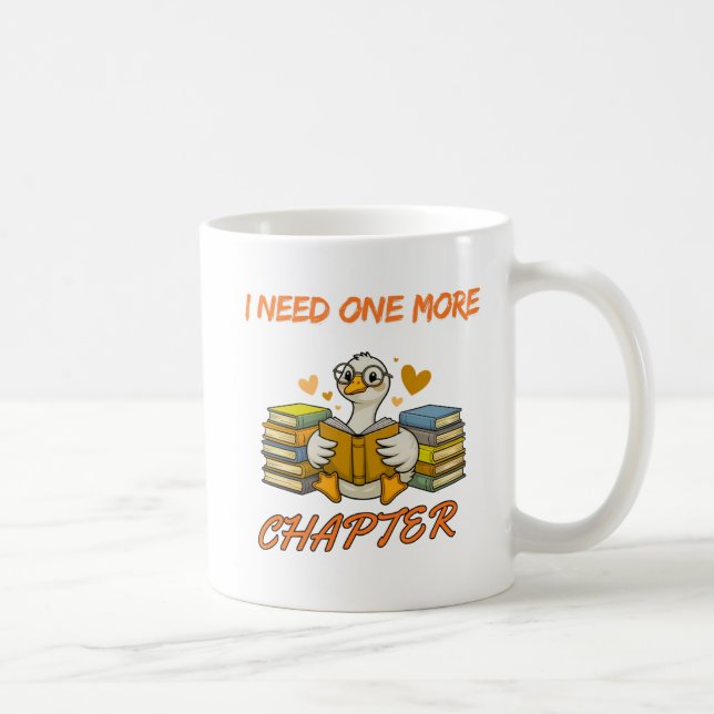 need One More Chapter Tshirt  Coffee Mug (Right)