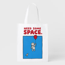 Need Some Space Funny Astronaut Balloon Space Pun