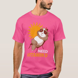 Need Vitamin D Enjoys Tanning T-Shirt