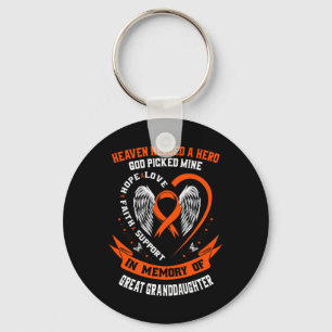 Needed A Hero God Picked Great Granddaughter Leuke Key Ring