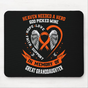 Needed A Hero God Picked Great Granddaughter Leuke Mouse Pad