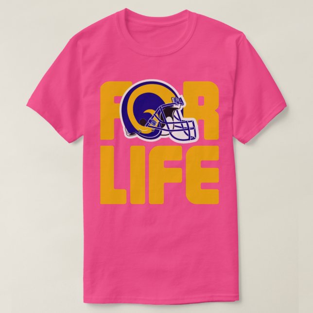Needed Gifts La Rams For Life Cute Graphic Gift T-Shirt (Design Front)