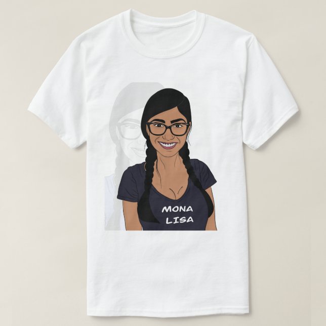 Needed Gifts Mia Khalifa Hockey Graphic For Fans T-Shirt (Design Front)