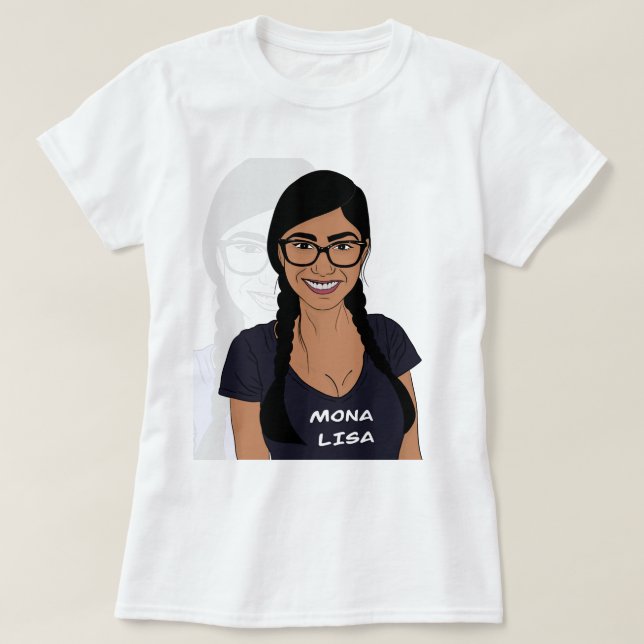 Needed Gifts Mia Khalifa Hockey Graphic For Fans T-Shirt (Design Front)