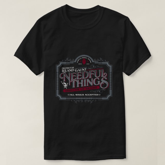 Needful Things Classic T-Shirt (Design Front)