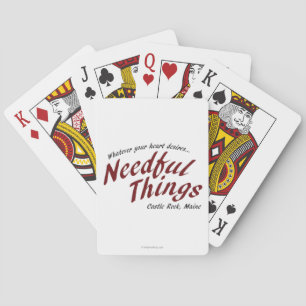 Needful Things Playing Cards