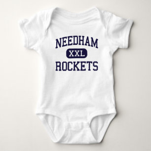 Needham - Rockets - High - Needham Massachusetts Baby Bodysuit