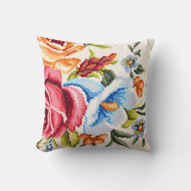 Needlepoint Pillow (Front)