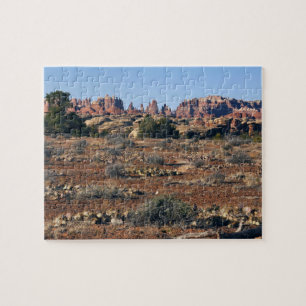 Needles from Pothole Point Trail at Canyonlands Jigsaw Puzzle