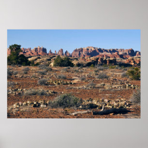 Needles from Pothole Point Trail Poster
