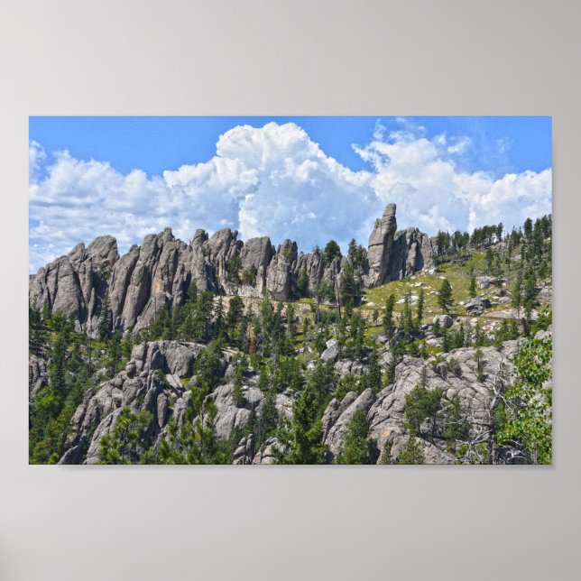 Needles Highway, Black Hills, South Dakota Poster (Front)