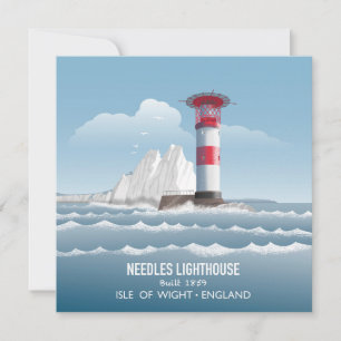 Needles Lighthouse Card