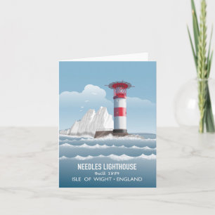 Needles Lighthouse Card