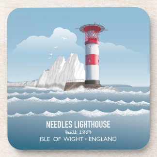 Needles Lighthouse Coaster