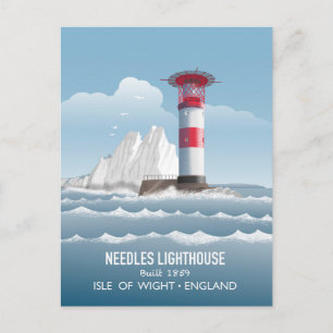 Needles Lighthouse Postcard