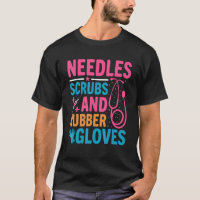 Needles Scrubs Rubber Gloves Phlebotomist Nurse Ph