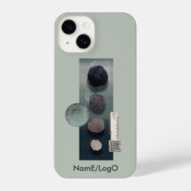 needlework_1_heart stitch iPhone case