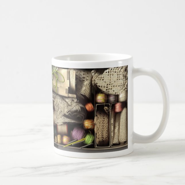 Needlework Box Mug (Right)