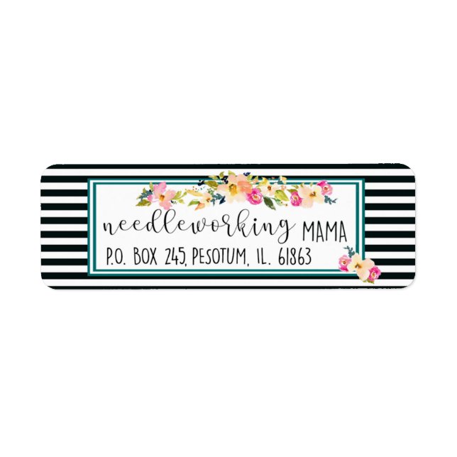 Needleworking Mama Custom Design (Front)