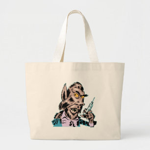 Needling Werewolf Large Tote Bag