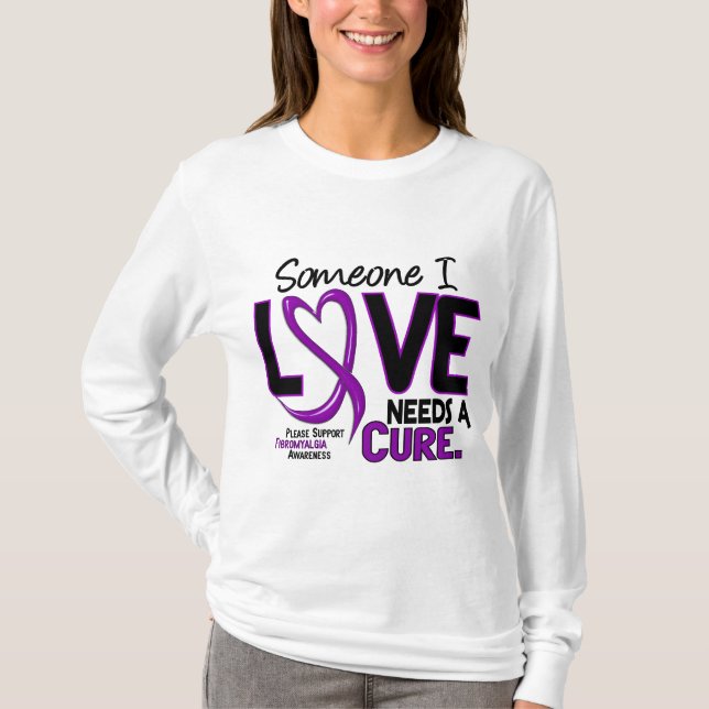 NEEDS A CURE 2 FIBROMYALGIA T-Shirts & Gifts (Front)