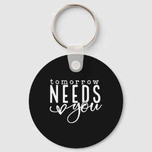 Needs You Mental Health Problems Awareness Month Key Ring