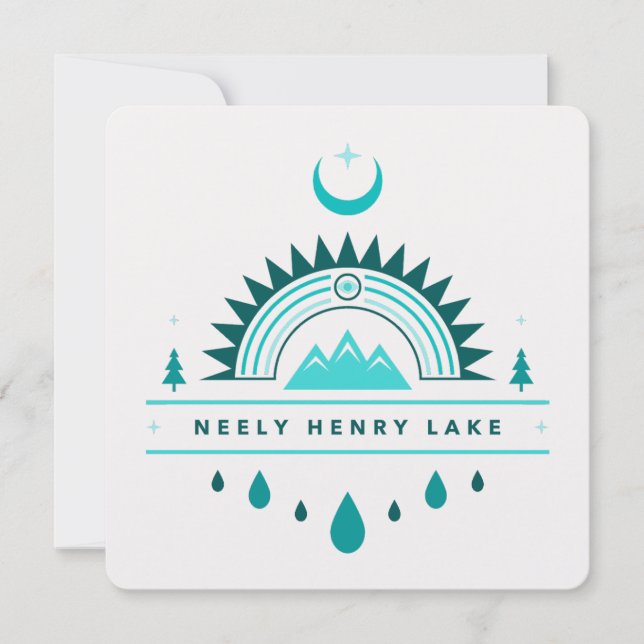 NEELY HENRY LAKE ALABAMA INVITATION (Front)