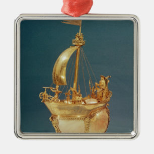 Nef belonging the the Cardinal de Lorraine, 1579 Metal Tree Decoration