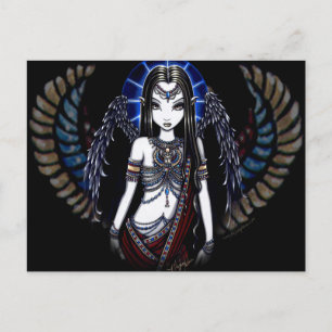 Nefertari Angelic Egyptian Goddess Postcard