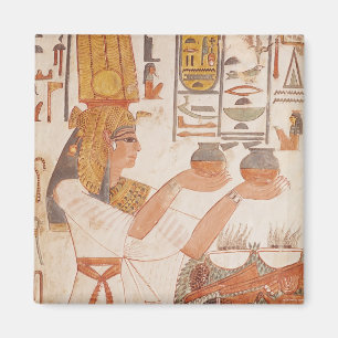 Nefertari Making an Offering Magnet