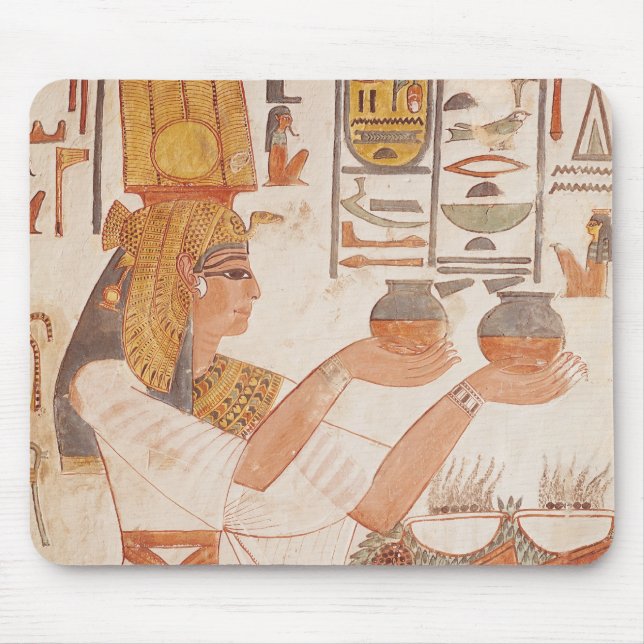 Nefertari Making an Offering Mouse Pad (Front)